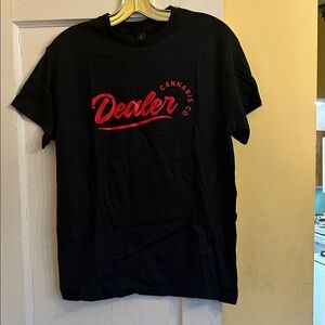Gildan Black Tee with Red Graphic